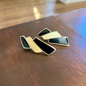 Vintage geometric earrings